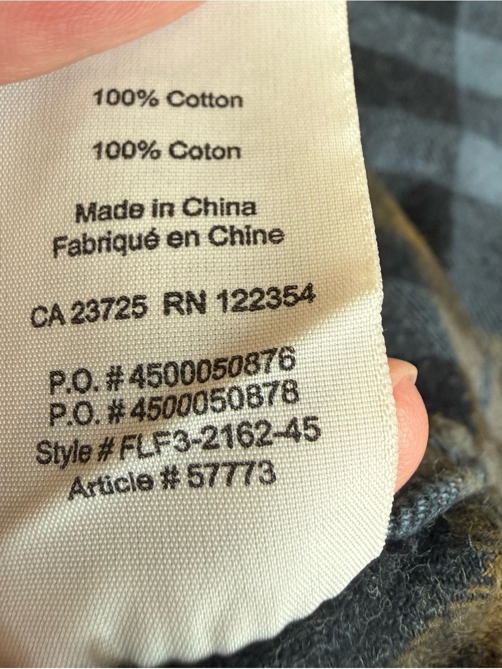 Aritzia flannel plaid tunic, XXS - Picture 13 of 13